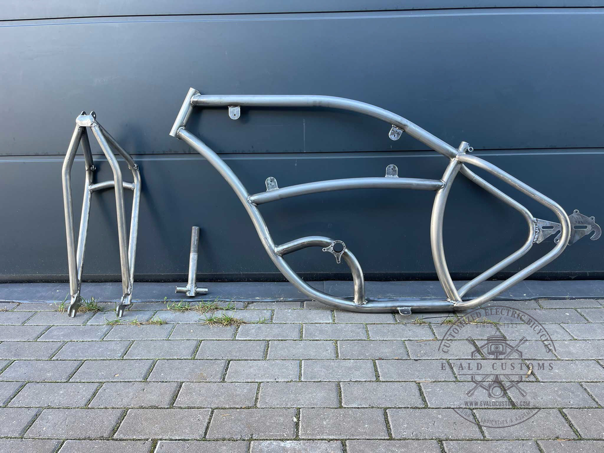 Custom bicycle frame tubing and power tools